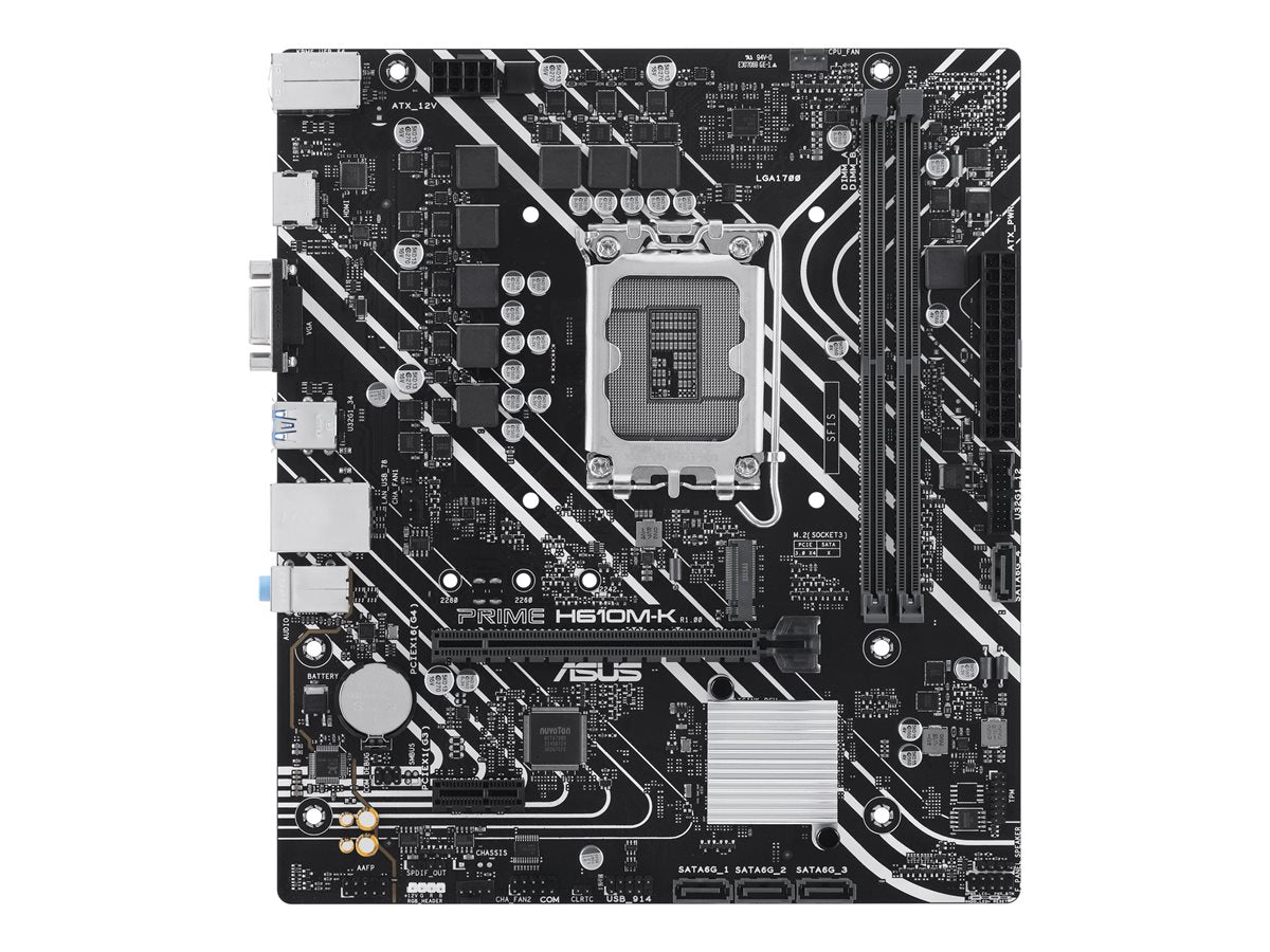 ASUS PRIME H610M-K LGA 1700 2DDR5 microATX 4xSATA MB 1xHDMI 2,1 1xD-Sub 1xM,2