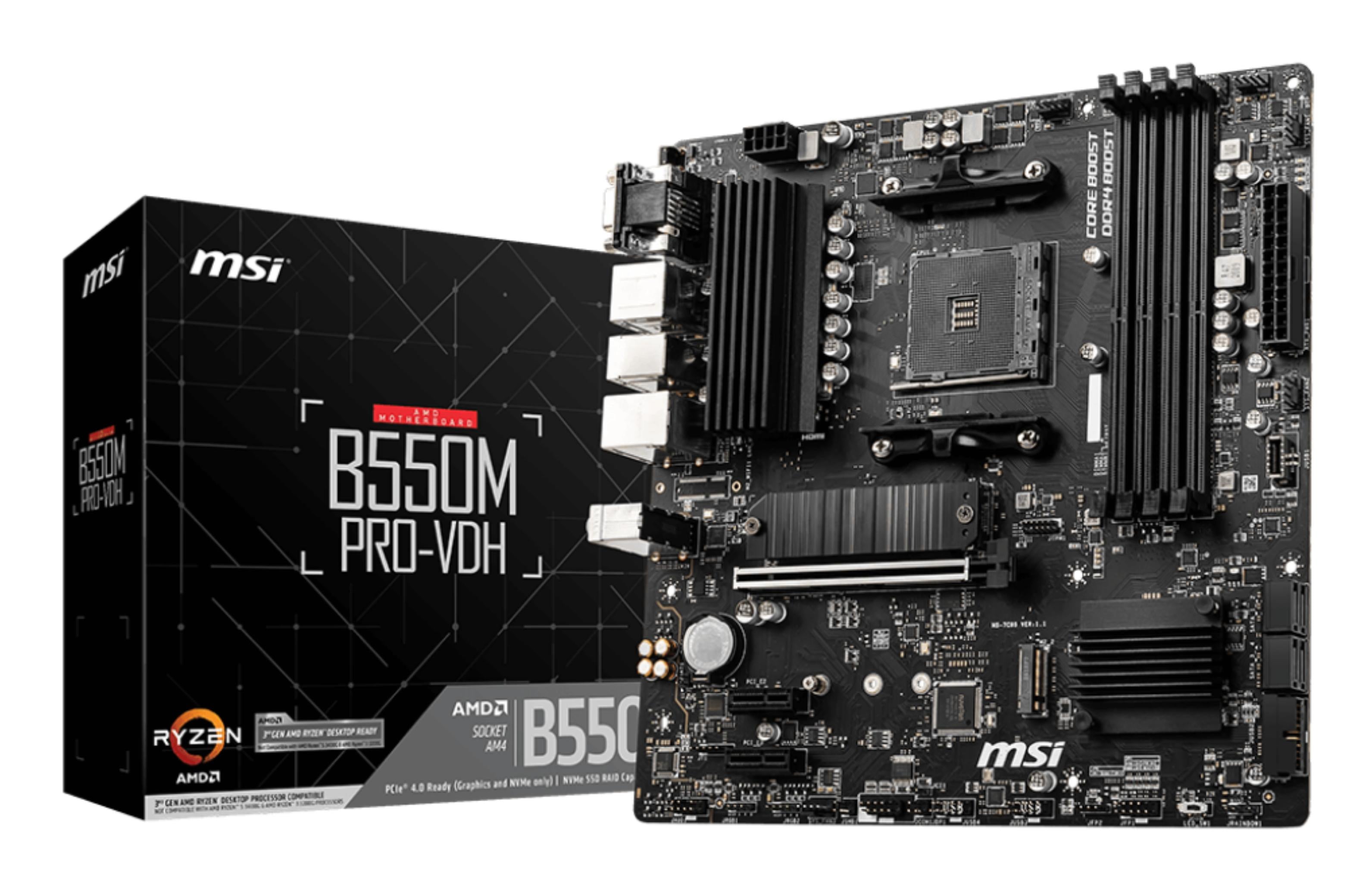 Placa-mãe MSI B550M PRO-VDH